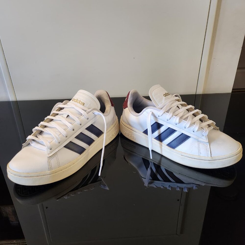Adidas Women’s White Sneakers – Classic Casual Shoes - Picture 4 of 5